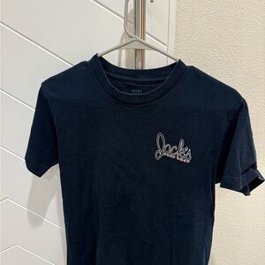Jacks Surboards Black Cotton Tee